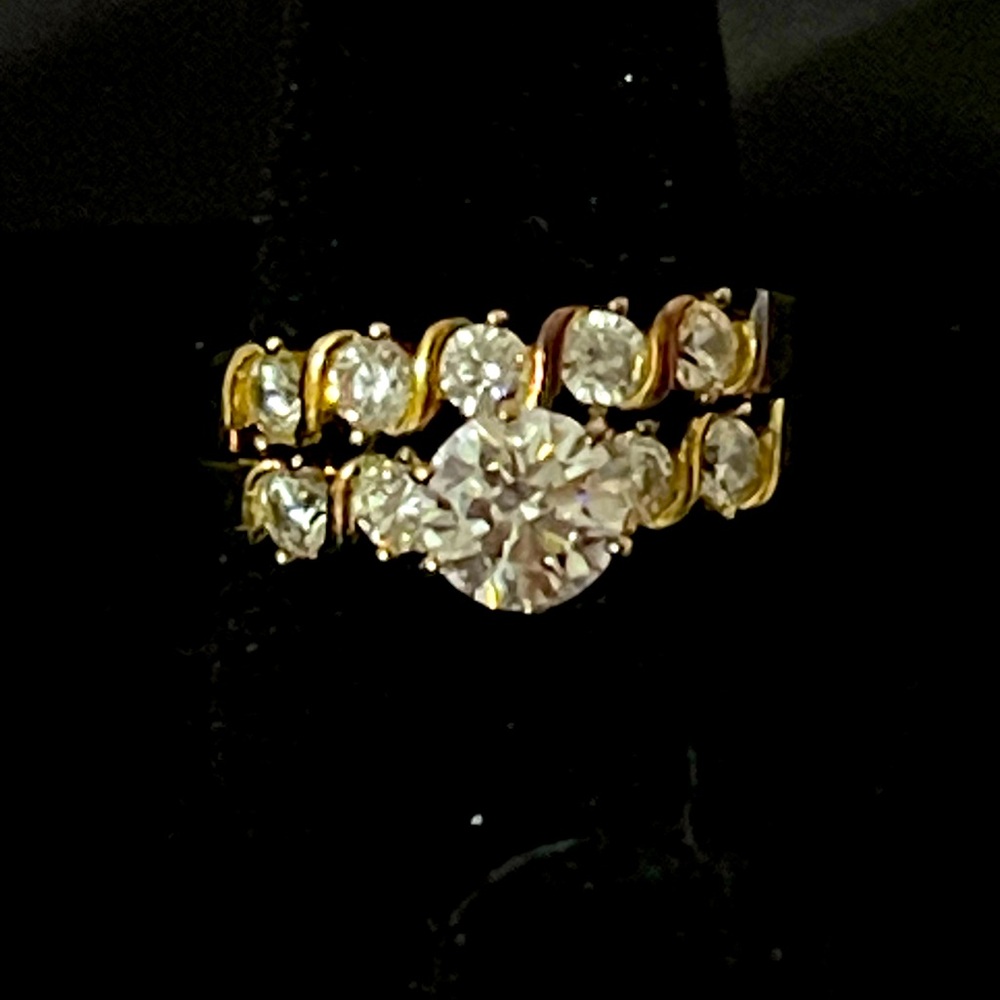 GOLD WEDDING SET